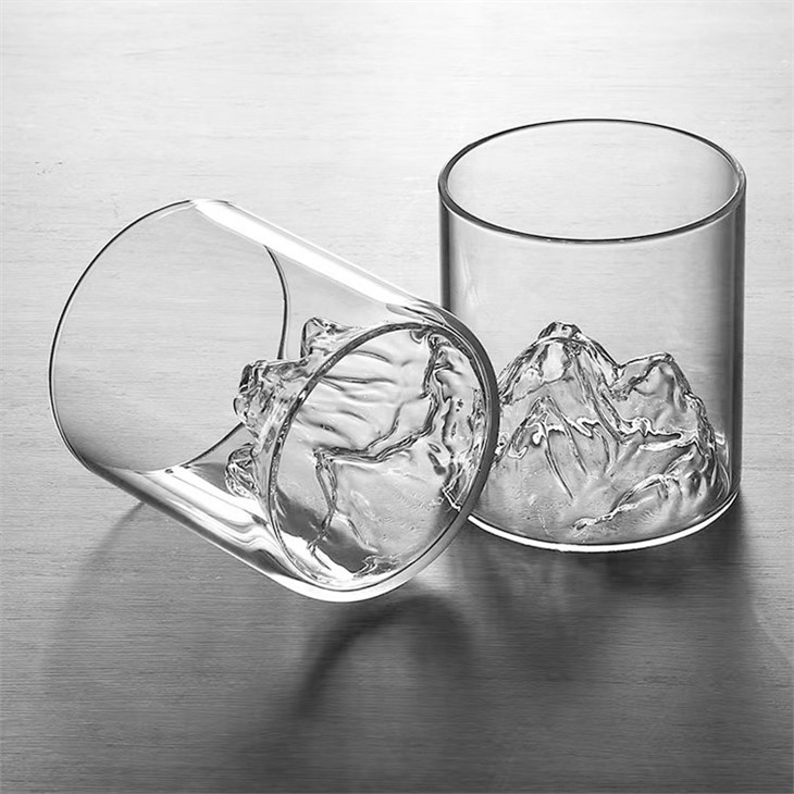 Fuji Mountain Whisky Glass Cups